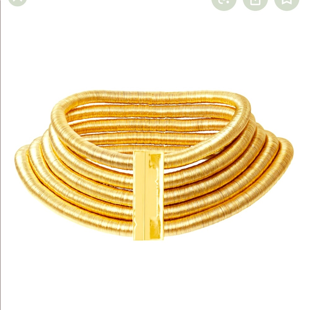 Sold out BalmainX H&M collection gold necklace